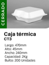 Caja térmica CT3