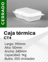 Caja térmica CT4