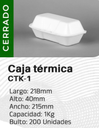 Caja térmica CTK-1