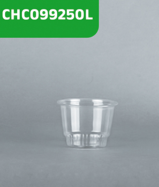 Vaso PET transp. 9 oz (con diseño 192mm)