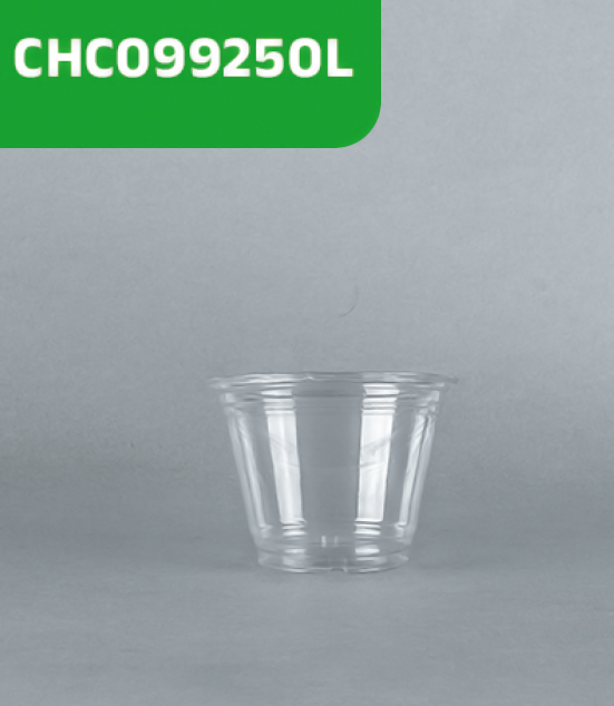 Vaso PET transp. 9 oz (98mm)