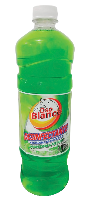 DESINFECTANTE (MANZANA VERDE ) X12 1 LITRO