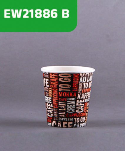 [EW21886 B] Vaso de cartón 6 oz - Modelo B