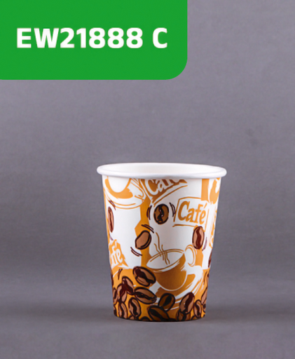 [EW21888 C] Vaso de cartón 8 oz - Modelo e