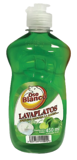 [PT0002] LAVAPLATO ENVASE  450ml X24