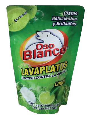 Lavaplatos EFECTIVO CONTRA LA GRASA 200 ML LIMON