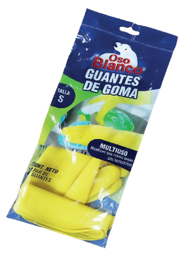 Guantes de Goma MULTIUSO 1 PAR DE GUANTES TALLA S